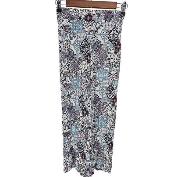Classic Concepts Womens Sz PS Petite Pull On Viscose Pants Colorful Boho - Picture 1 of 4